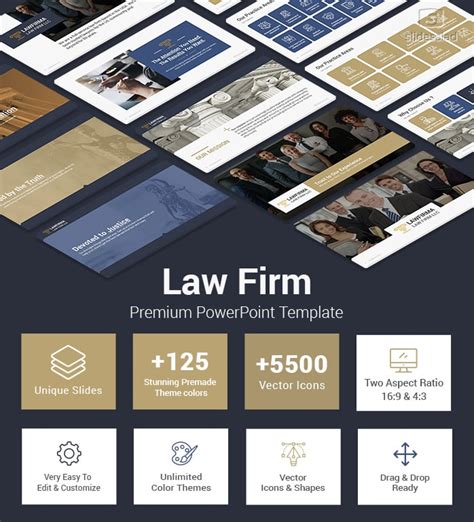 Law Firm PowerPoint Template Designs - SlideSalad