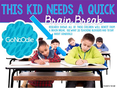 Primary Chalkboard: These Bloggers LOVE to do Brain Breaks with GoNoodle