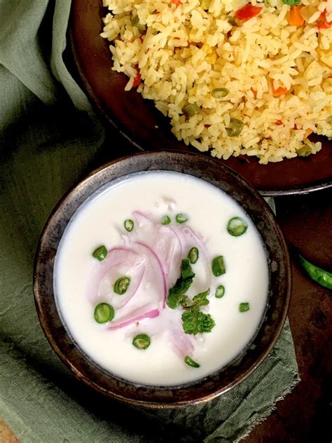 Onion Raita | Raita for Pulao and Biryani - Ribbons to Pastas