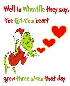 Grinch Classroom Decor Posters by Chelsea Lobello | Teachers Pay Teachers | Grinch quotes ...