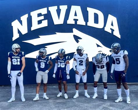 Nevada Wolf Pack Football Unveils New Uniforms | Uni Watch