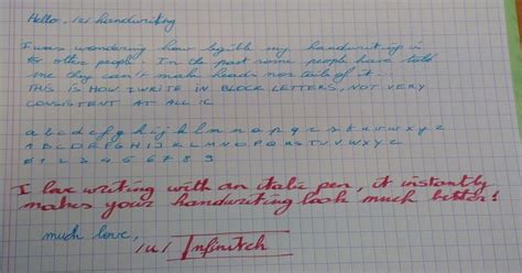 Legible or not? : Handwriting