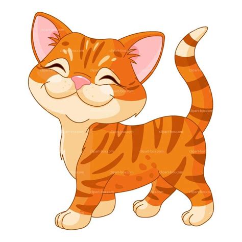 CLIPART SMILING KITTEN | Royalty free vector design | Kittens cutest, Cute cats, Cat clipart