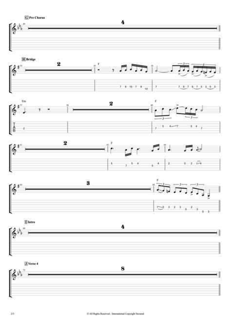 High Hopes Tab by Pink Floyd (Guitar Pro) - Full Score | mySongBook