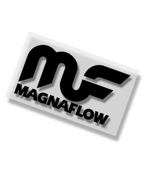 MagnaFlow Black Logo Die Cut Decal