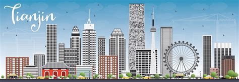 Tianjin Skyline PNG Transparent Images Free Download | Vector Files | Pngtree