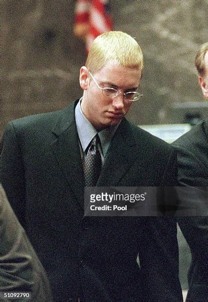 Marshall Mathers Court Hearing Photos and Premium High Res Pictures ...