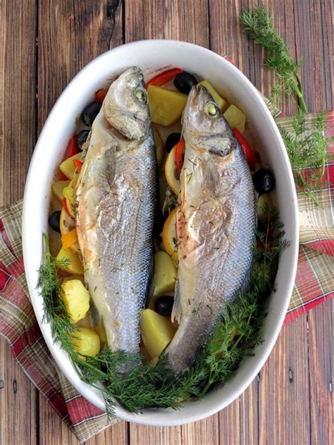 Oven Baked Sea Bass Recipe - Yummy Addiction