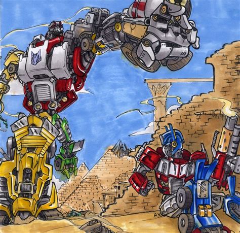 Optimus Prime vs Devastator by G1d4n on DeviantArt