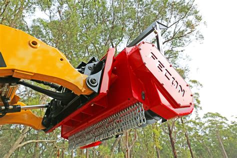 Standard Flow Skid Steer Mulcher: forestry mulcher for skid steers +64LPM