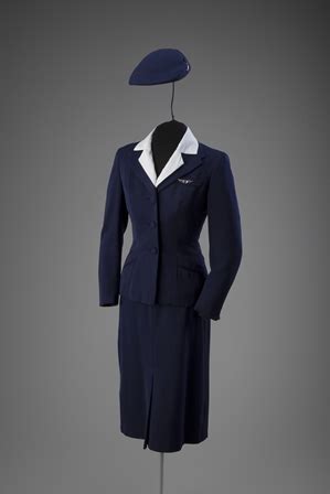 SFO Museum displays vintage United Airlines uniforms - Stuck at the Airport