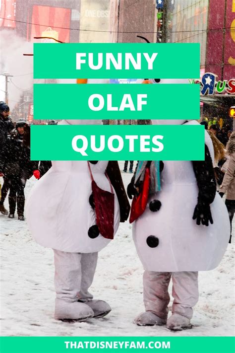 36 Olaf Quotes That Are Sure To Make You Laugh - That Disney Fam