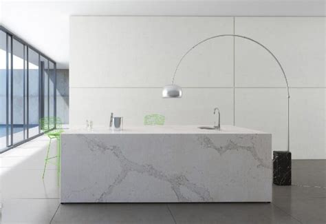 Caesarstone Calacatta Nuvo Honed Quartz – Euro Stone Craft