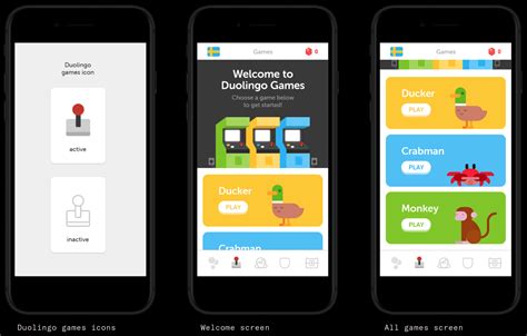 Duolingo games by Eric Smith