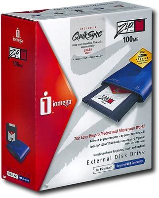 Best Buy: Iomega 100MB USB-Powered Zip Drive 31714