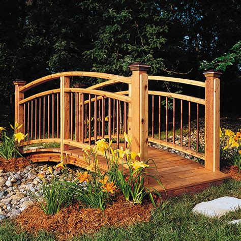 Wood Garden Bridge Plans - Garden Design Ideas