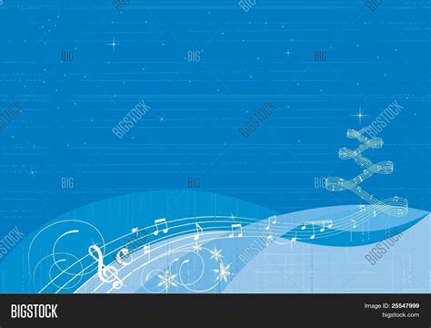 Christmas Music Vector & Photo (Free Trial) | Bigstock