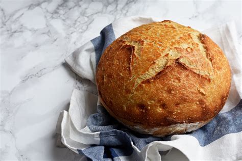 Classic French Boule Bread in Dutch-Oven - Pardon Your French