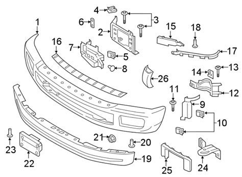 Ford F-250 Super Duty Bumper Face Bar (Front) - HC3Z17757E | Havre Ford, Havre MT