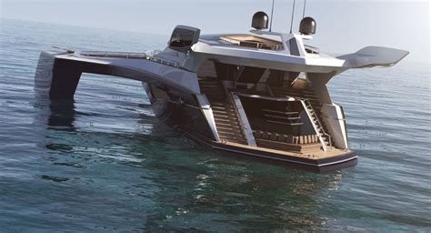 This futuristic Trimaran Yacht design looks incredible! - Marine News - BoatShowAvenue.com