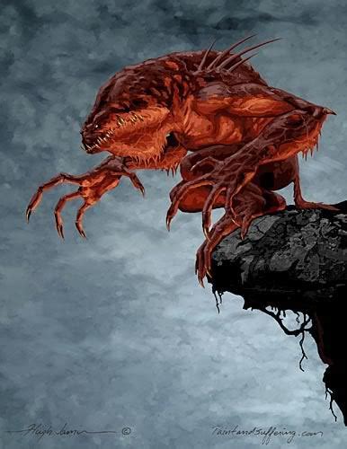 Slaad, Red - THE CREATURE CHRONICLE