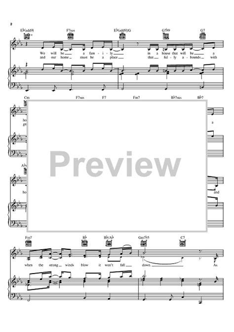 Household Of Faith" Sheet Music by Steve Green for Piano/Vocal/Chords - Sheet Music Now