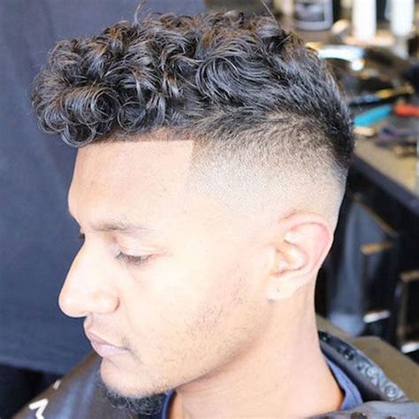 curly hair fade men - Enola Curtin