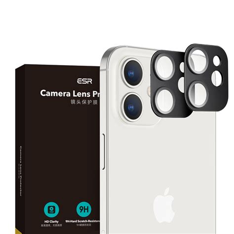 iPhone 12 Camera Lens HD Protector 2 PACK by ESR