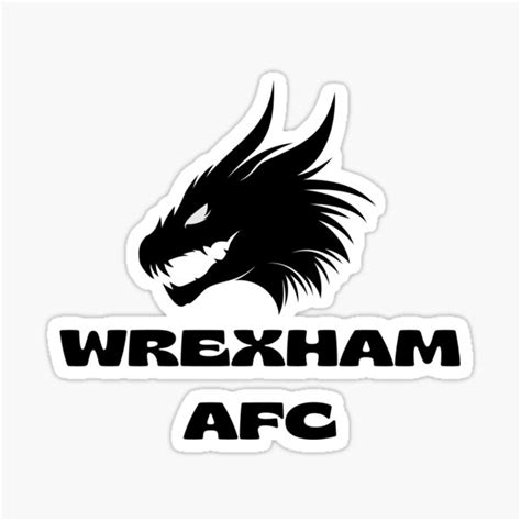 "Wrexham Afc" Sticker for Sale by ns7ero | Redbubble