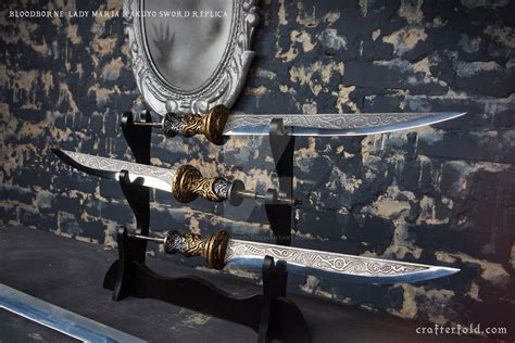 Bloodborne Lady Maria Rakuyo sword replica by CrafterFold on DeviantArt