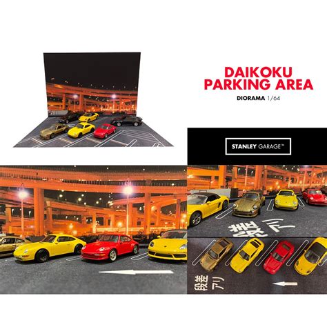 1/64 Daikoku Parking Area Diorama | Shopee Malaysia