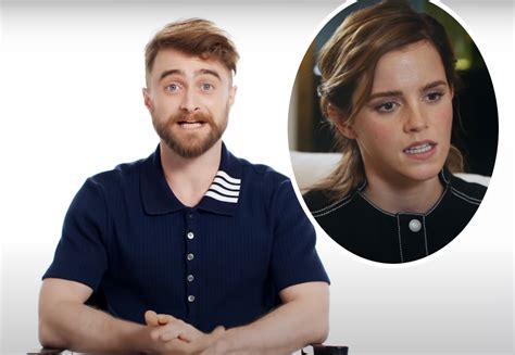 Daniel Radcliffe & Emma Watson Didn't Speak For Days After MASSIVE ...