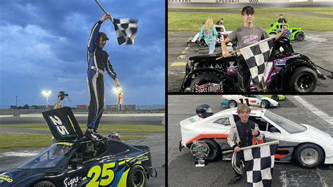 Jacob Burns, Brent Robidoux, Parker Davis Win Friday at Seekonk Speedway - Legends Nation