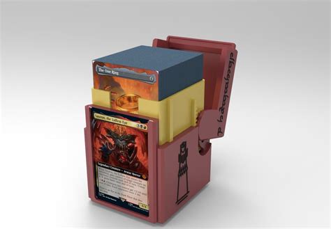 STL file Deck Box Commander MTG LOTR EDH 📦 ・Model to download and 3D ...