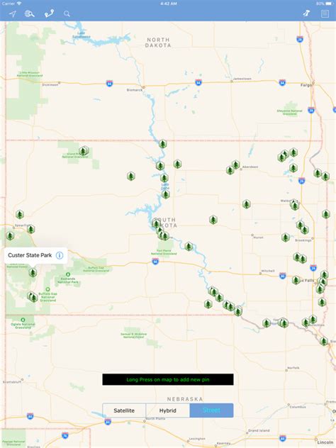 South Dakota State Parks Map - Draw A Topographic Map