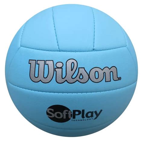 Special offer Genuine Wilson Softplay Blue Volleyball Indoor and ...