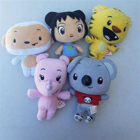 NI HAO KAI LAN Plush set of 5 - Nickelodeon Jr. Rintoo Lulu Tolee Kai ...