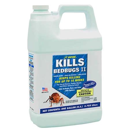 Jt Eaton Bed Bug Spray, Deltamethrin, 1gal. 207-W1G | Zoro.com