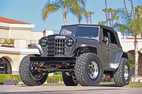 1950, Willys, Jeepster, Offroad, 4x4, Custom, Truck, Jeep, Suv, Hot, Rod, Rods Wallpapers HD ...