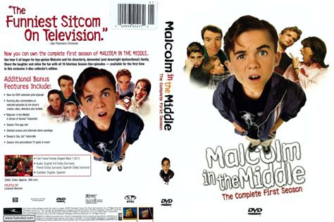 Malcolm in the Middle Season 1 (2002) R1 DVD Cover - DVDcover.Com