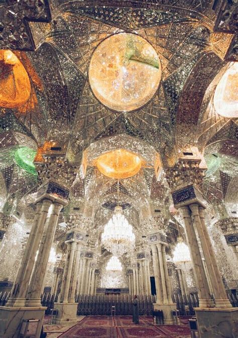 Inside the Shrine of Imam Ali in Najaf, Iraq