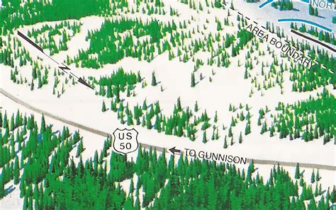 1984 MONARCH MOUNTAIN Ski Trail Map Ski Map, Ski Art, Ski Decor, Ski ...