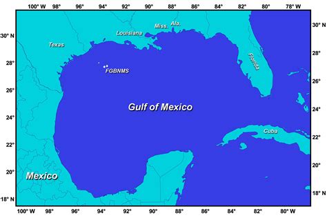 Map Of The Gulf Of Mexico ~ BOGDAK-CHAN