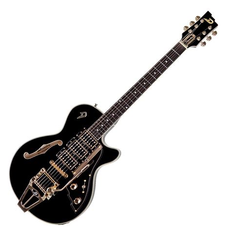 Duesenberg Starplayer TV Custom, Black at Gear4music