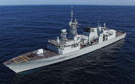 Download wallpapers HMCS Charlottetown, FFH 339, Royal Canadian Navy, Canadian Patrol Frigate ...