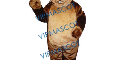 Benny Beaver Mascot Costume