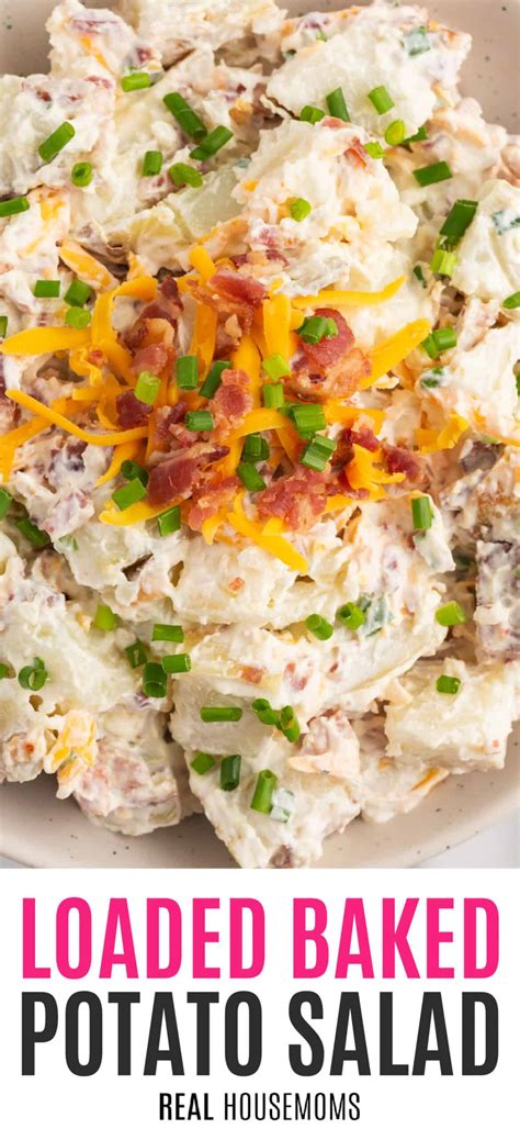 Baked Potato Salad ⋆ Real Housemoms