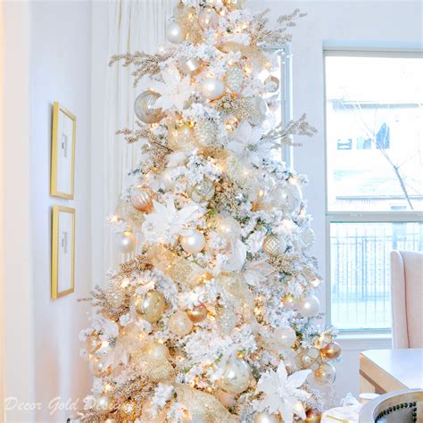 Dream Christmas Tree - White, Gold, Rose Gold - Decor Gold Designs