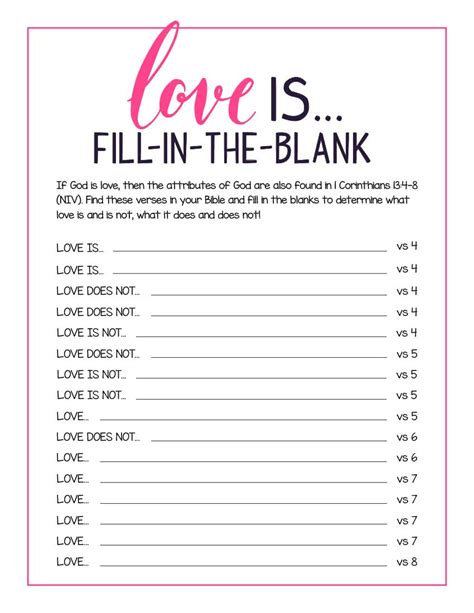 Love Bible Study for Kids - Loving God & Others (Printable) | Wildly ...