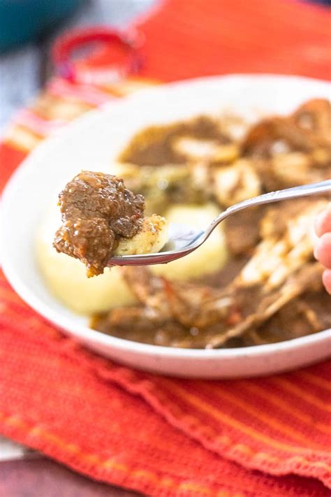 Best Homemade Haitian Okra Sauce with Crab and Breadfruit Fufu (Tom Tom) - Global Kitchen Travels